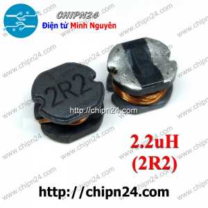 (K209) Cuộn Cảm Dán CD75 2.2uH (Ký hiệu 2R2) (SMD)