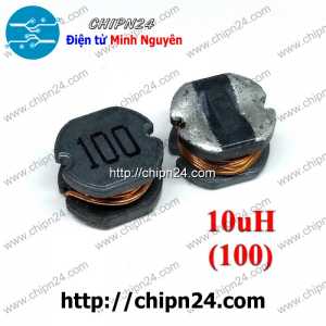 (K210) Cuộn Cảm Dán CD75 10uH (Ký hiệu 100) (SMD)