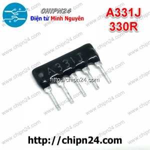 (K156) Điện trở thanh 5P 330R A331J (Trở Băng A05-331)