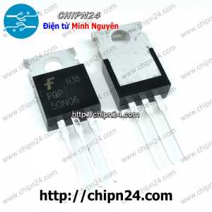 (KT1) Mosfet FQP50N06 TO-220 50A 60V Kênh N