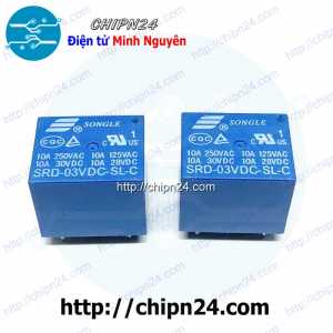 Relay 5 Chân 3V-10A SRD-03VDC-SL-C (5P3V10A)