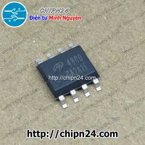 (SOP) Mosfet Dán AO4800 SOP-8 Hàng Tốt 6.9A 30V 2 Kênh N (SMD)