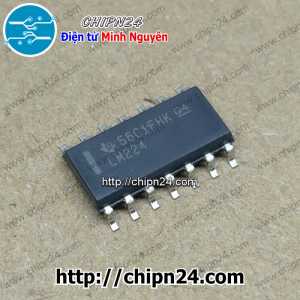 (SOP) IC Dán LM224 SOP-14 Hàng Tốt (LM224DR)