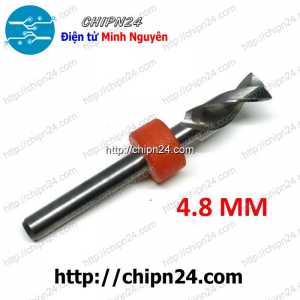 Mũi khoan mạch in CNC 4.8mm (Mạch điện tử, PCB)