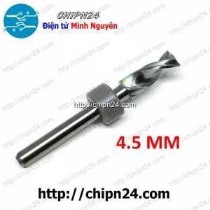 Mũi khoan mạch in CNC 4.5mm (Mạch điện tử, PCB)