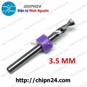 Mũi khoan mạch in CNC 3.5mm (Mạch điện tử, PCB)
