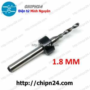 Mũi khoan mạch in CNC 1.8mm (Mạch điện tử, PCB)