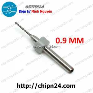 Mũi khoan mạch in CNC 0.9mm (Mạch điện tử, PCB)