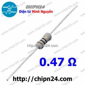 [10 con] Điện Trở 0.47R 1W 5%