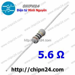 [10 con] Điện Trở 5.6R 1W 5%