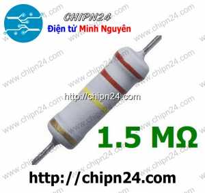 (F375) Điện Trở 1M5 2W 5%