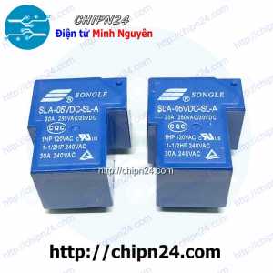 (F197.1) Relay 4 Chân 5V-30A SLA-05VDC-SL-A (4P5V30A)