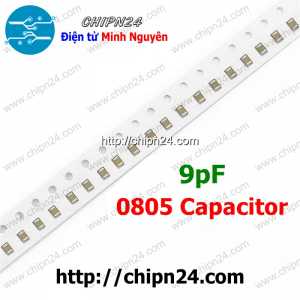 [25 con] (G26) Tụ dán 0805 9pF 50V (2.0x1.2mm)
