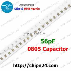 [25 con] (G26) Tụ dán 0805 62pF 50V (2.0x1.2mm)