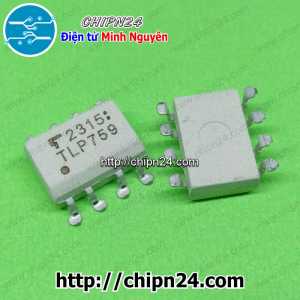 (SOP) Opto Dán TLP759 SOP-8 Trắng Hàng Tốt (TLP759F1 TLP759F)