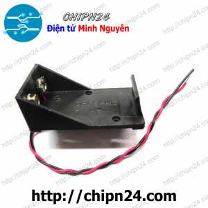 [C89] Hộp Đế Pin 9V không nắp