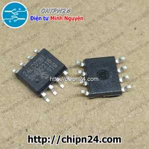 (SOP) IC Dán 24LC02B-I/SN SOP-8 Hàng Tốt (24LC02BI)