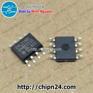 (SOP) IC Dán 24LC16B-I/SN SOP-8 Hàng Tốt (24LC16BI 24LC16BT-I/SN)
