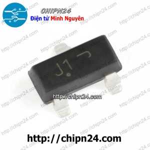 [25 con] (G9.2) Mosfet Dán BSS138 (J1) SOT-23 Kênh N 200mA 50V