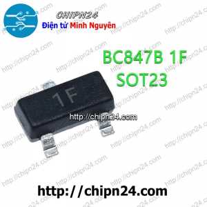 [SOP] Transistor Dán BC847B (1F) SOT-23 NPN 0.1A 45V