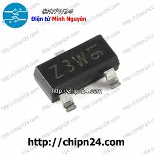 [25 con] (G11.1) Diode Zener Dán BZX84C5V6 5V6 (8C) (Z3) SOT-23 (SMD)