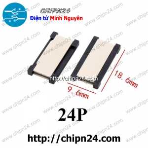 (K108) Đầu nối dài Cáp FFC 0.5mm 24P (Adapter nối dài)