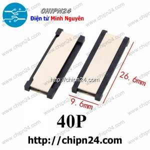 (K109) Đầu nối dài Cáp FFC 0.5mm 40P (Adapter nối dài)