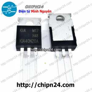 (KT1) Mosfet 40N20 TO-220 40A 200V Kênh N (KIA40N20 KIA40N20A)