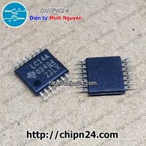 (SOP) IC Dán LC14A TSSOP-14 Hàng Tốt (SN74LVC14APWR)