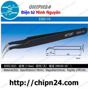 Nhíp cong ESD-15 ESD15